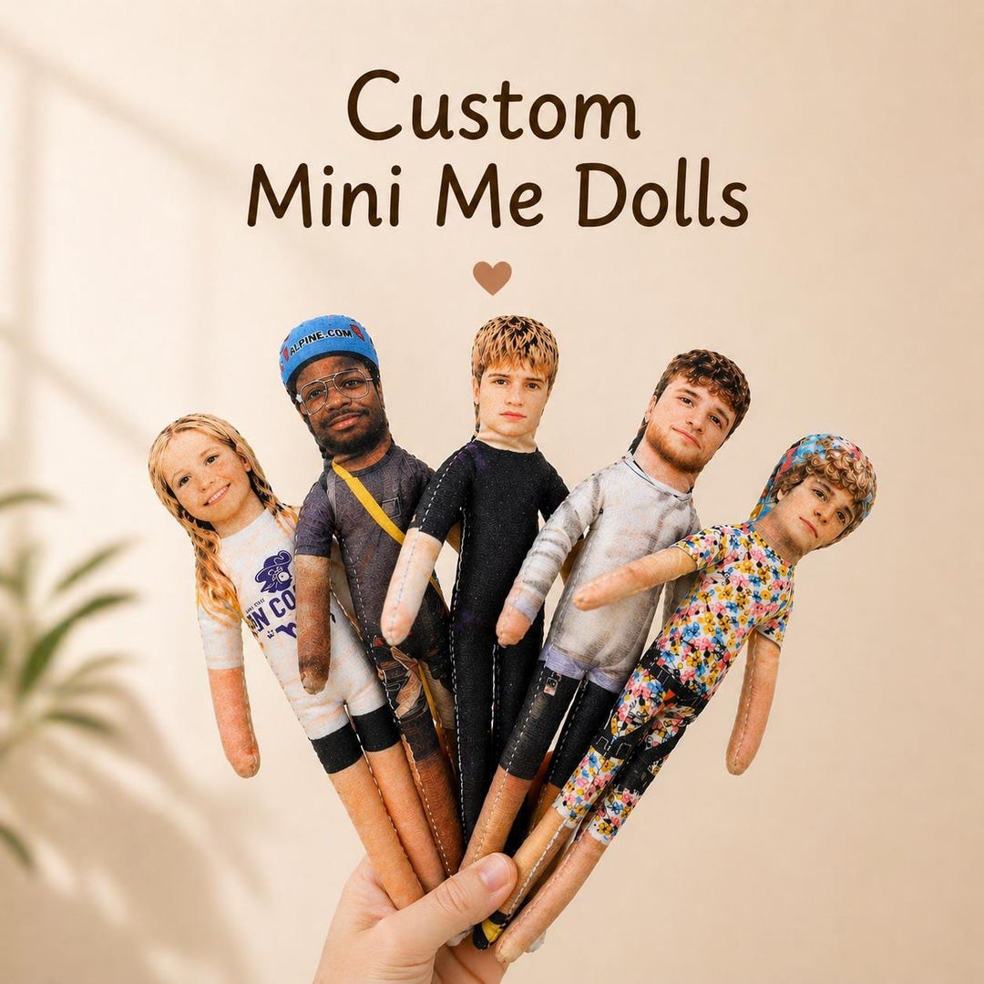 Custom Mini Me Doll With Poseable Body – Custom Talking Dolls,gifts for ...