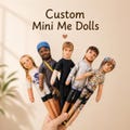 Custom Mini Me Doll with Poseable Body \u2013 Custom Talking Dolls,gifts for friends,Christmas gifts,custom ugly dolls,custom photo plush toys