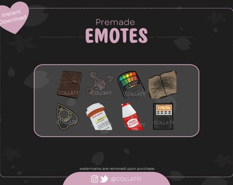 Phasmophobia Emotes for Twitch, Youtube streamers or Discord