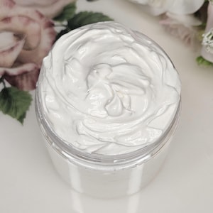 Hair Butter: Rosemary & Clove Hair Butter, Moisturizer for Hair Growth, Made with Organic Shea Butter and Mango Butter, Herbal Hair Butter