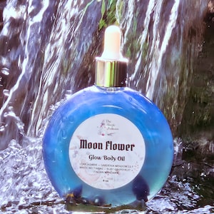 Glow Body Oil, Shimmer Body Oil, Dry Skin Oil, Perfume Oil, For Soft Skin, Natural Body Care, 4oz