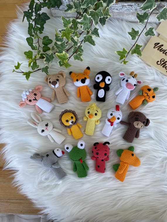 10 Uds. Marionetas Dedo Dibujos Animados Mini Peluche para Muñeco | Bodega Aurrera en línea