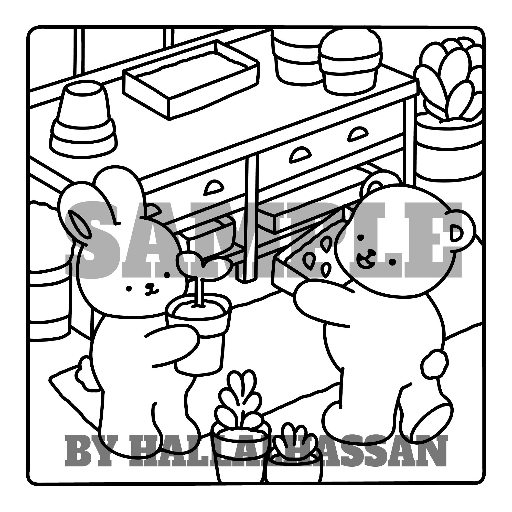 30 Bold And Easy Coloring Pages Adult Coloring Book Simple 