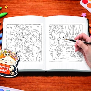 Printable coloring pages with simple line art designs, ideal for mindful coloring, relaxing coloring pages, and adult coloring book PDF