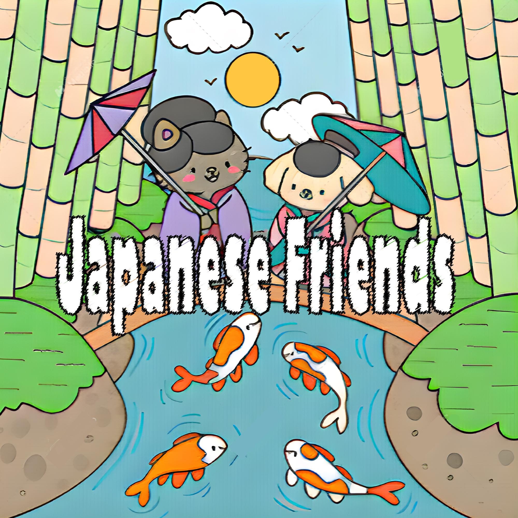 Cozy Friends Digital Coloring Book for Adults on Procreate â 30 Relaxing Printable Pages