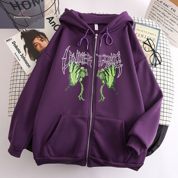 Schmetterling Skeleton Y2K Hoodie Unisex Gothic Zip Up - Etsy.de