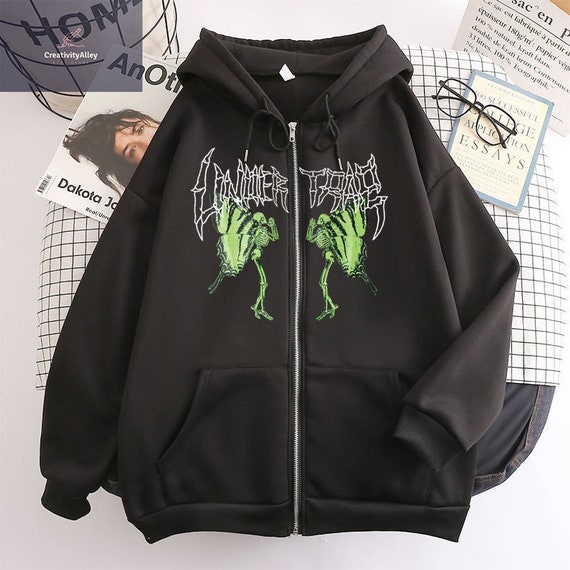 butterfly skeleton hoodie