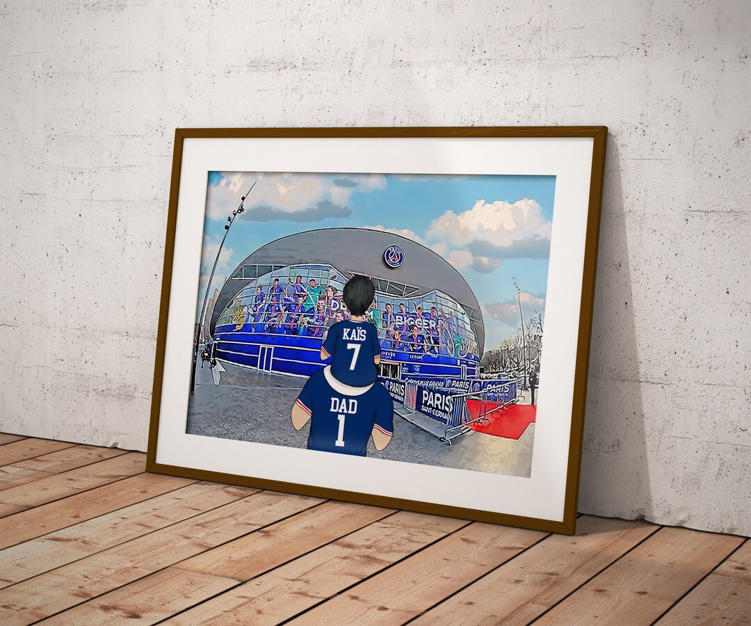 Impression d'anniversaire personnalisée football, cadeau d'anniversaire