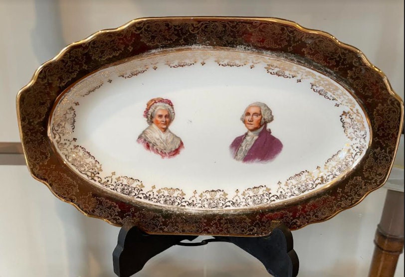 Martha Washington Plate - Etsy