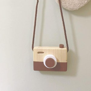 wooden camera,wooden toy,natural toy