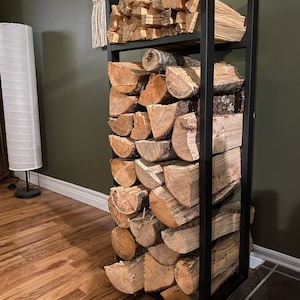Indoor firewood cart sale