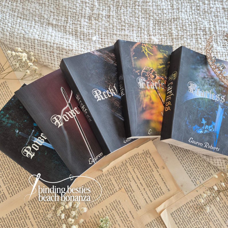 Colección de libros de bolsillo de la serie Powerless Set of 5 books