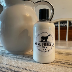 Goat milk lotion handmade 8 OZ