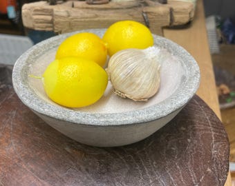 Indian stone marble grain bowl