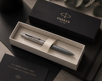 Penna Parker Jotter XL personalizzata, penna con nome inciso, Parker Jotter personalizzata, regalo di lavoro per uomo, donna, mamma, papà, laurea, compleanno.