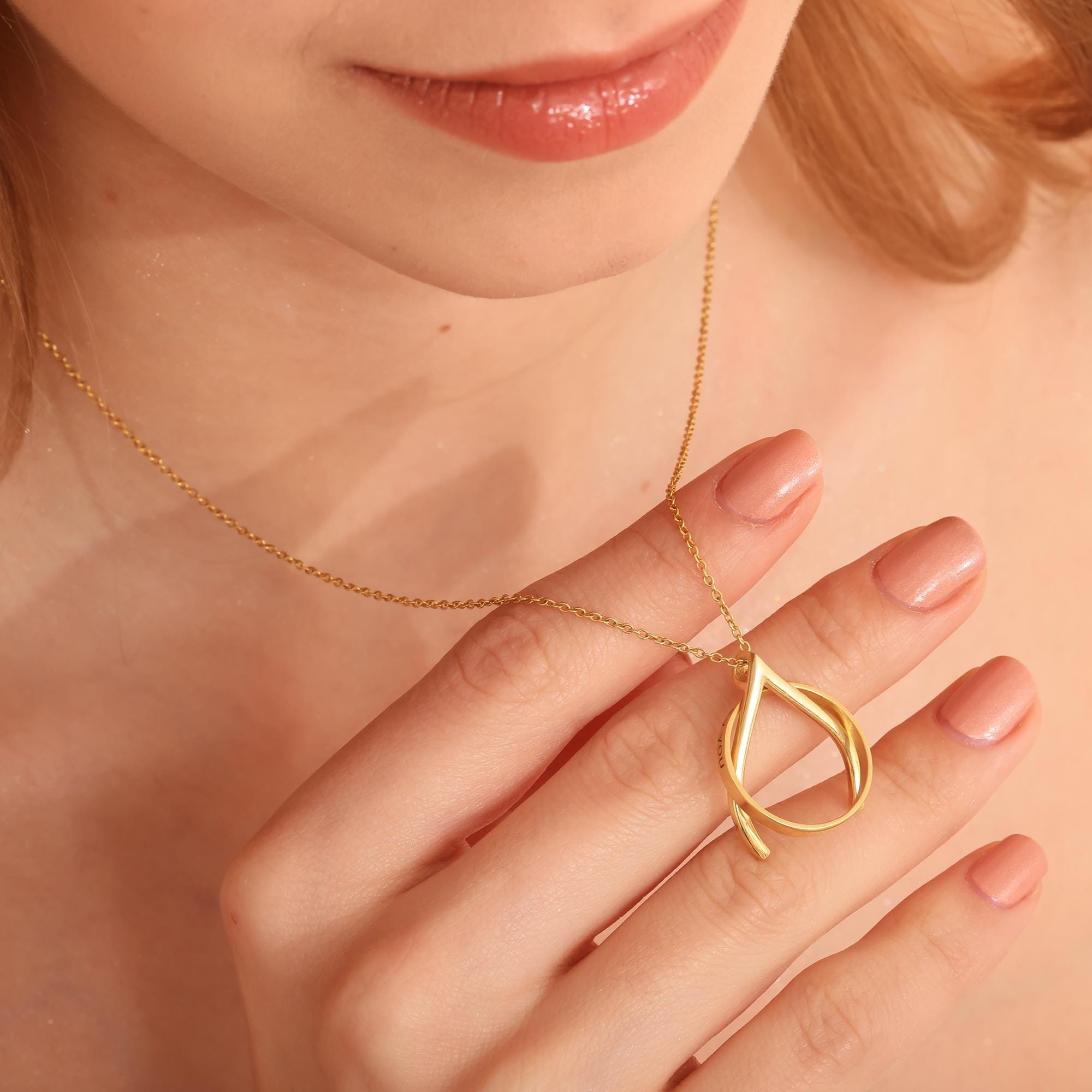 Ringhalter-Halskette 14K Gold-Ringhalter-Halskette Geometrische Ringhalter-Halskette Hochzeit-Andenken Einzigartiges Geschenk für sie zierliche Ringe