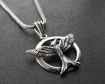 Collana con aquila bicefala da uomo, ciondolo a forma di aquila bizantina in argento sterling, gioielli medievali in argento 925, regalo per la festa del papà.