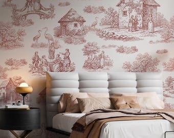 Momochrome Antique wallpaper Design , Old vintage wall Mural , Seamless Pattern