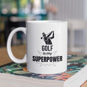 Cool Golf Mug, Golf Gifts for Men, Golf Presents, Fathers Day Golf