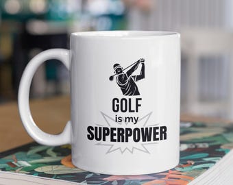 Cool Golf Mug, Golf Gifts for Men, Golf Presents, Fathers Day Golf