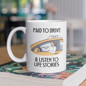 Taxi Driver Mug, Taxi Vibes Mug, Funny Taxi Mug, Taxi Life Mug, Cab Mug