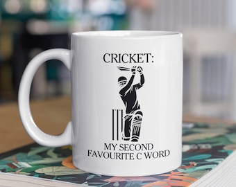 Funny Cricket Mugs, Cricket Coffee Mugs, Mugs for Cricket Fans