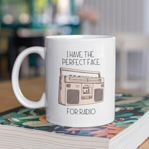 Funny Radio DJ Mug, DJ Coffee Mug, Radio Host Mug, Radio DJ Gift