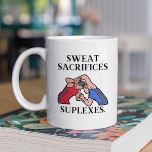 Wrestling Coffee Mug, Gifts for Wrestlers, Mens Wrestling Gifts