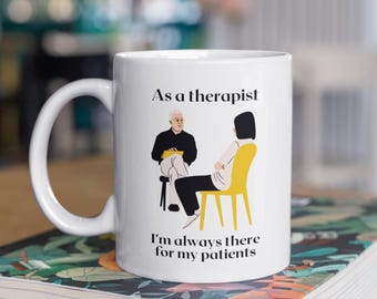 Caneca de terapeuta, caneca de saúde mental, caneca de psicoterapia, caneca de conselheiro