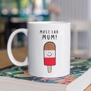 Most Fab Mum! Mum Mug, Mother&#39;s Day Mug, Mug for Mum, Mum Gifts