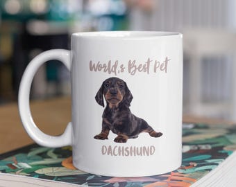 Caneca Dachshund, Presentes para Cachorro Salsicha, Presentes para Dachshund, Presentes para Cachorro, Caneca para Cachorro