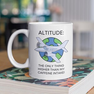 Pilot Life Becher, Fly High Becher, Luftfahrt Vibes Becher, Lustiger Pilot Becher