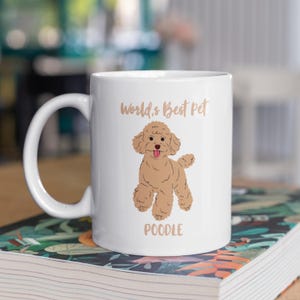 Pudel Kaffeebecher, Pudel Geschenke, Hundegeschenke, Hundebecher, Geschenke für sie