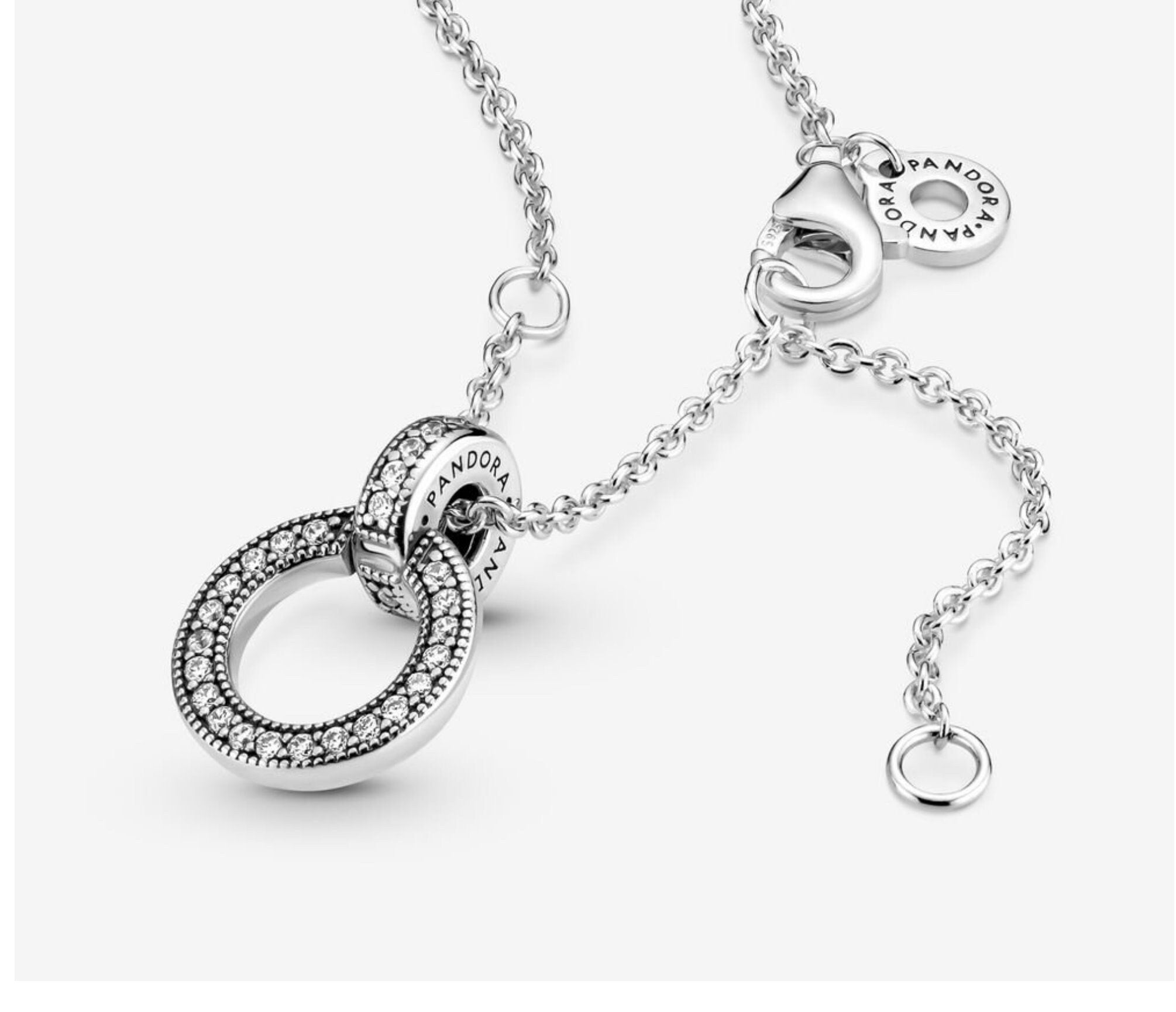 Pandora Necklace Charm Glitter Ball 