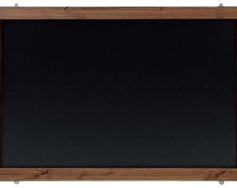 Weatherproof outdoor chalkboard wall board with wooden frame in country house style in various sizes - colonial