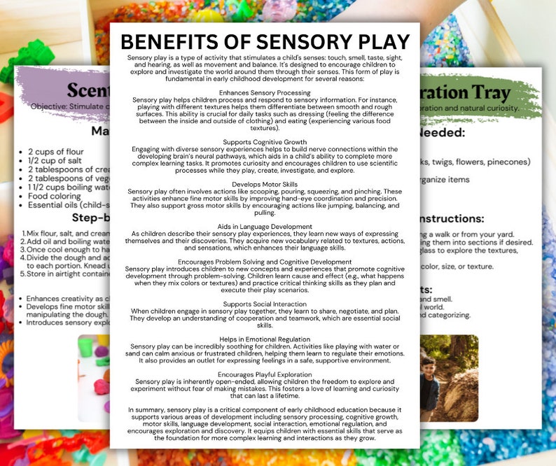 Discover the Benefits of Sensory Play and Tips for Safe Environment ...