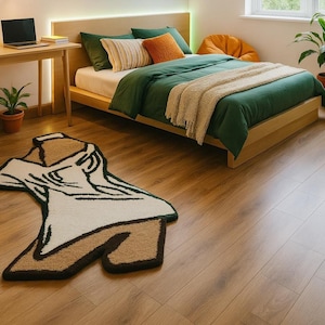 Woman Body Rug, Body Rug Women Body Rug, Tufted Rug, Bikini Rug, Fantasy Rug, Young Room Decor, Popular Rug, Modern Rug Home Decor