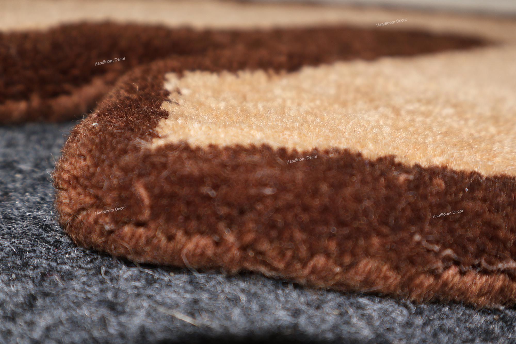 Body Rug Hand-tufted Wool Woman Body Rug: Modern Home Décor - Etsy