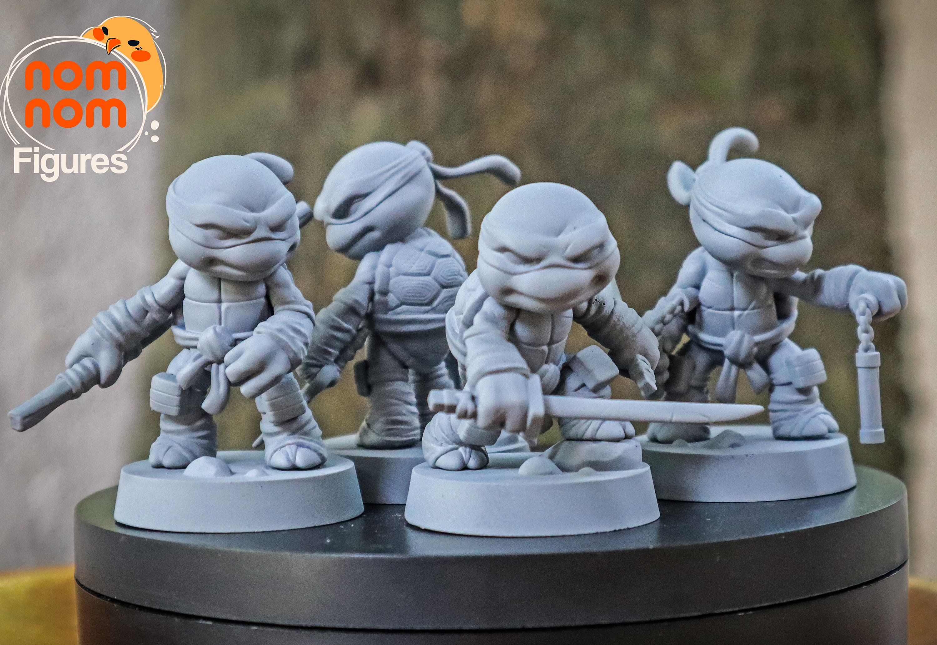 Fanart TMNT Donatello Triumphant Statue 3D model 3D printable