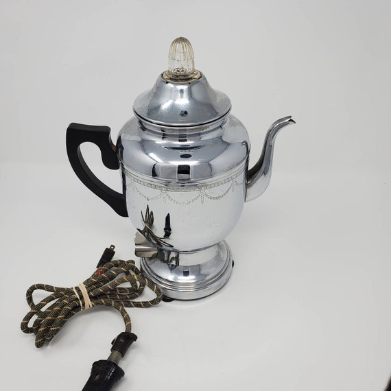 Vintage Farberware Percolator 208 - Etsy