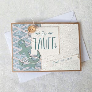 Karte zur Taufe | Taufe | Geschenk zur Taufe