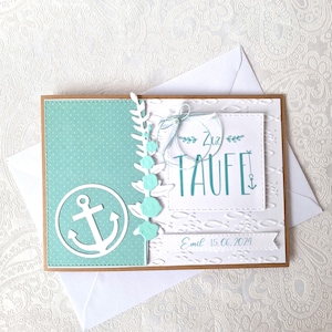 Karte zur Taufe | Taufe | Geschenk zur Taufe