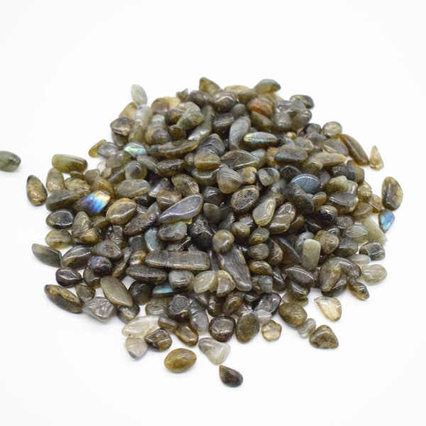 Labradorite Crystal Chips - Labradorite Gemstones - Undrilled Chips - Natural Gemstones