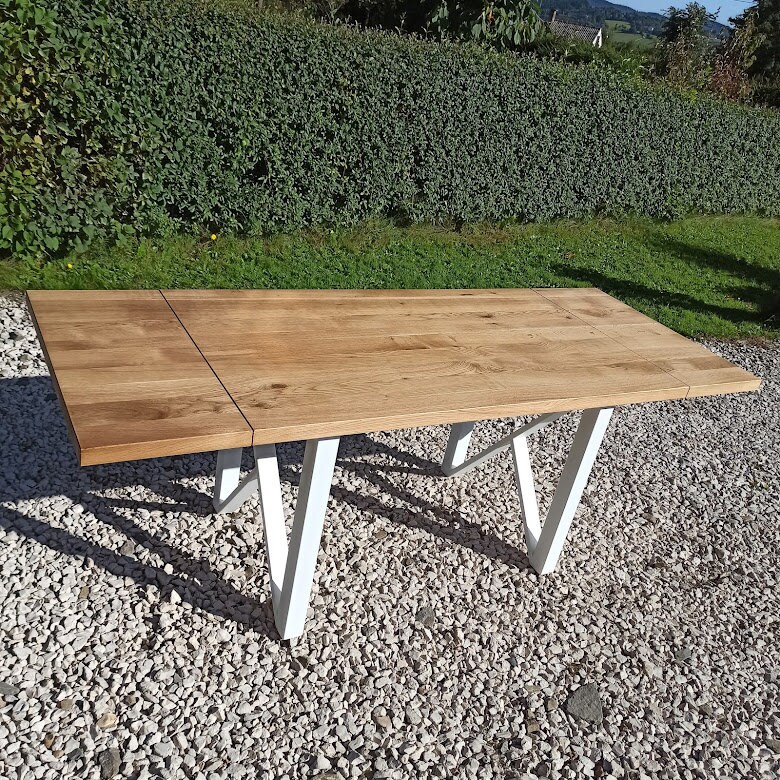 Table extensible en chêne