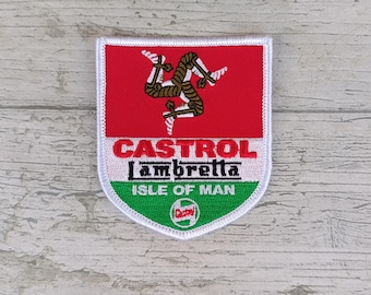 Lambretta Castrol Patch