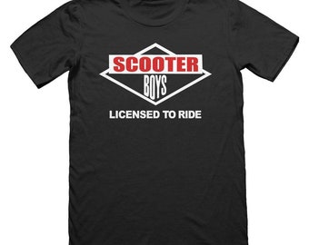 Camiseta para meninos de scooter