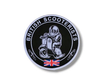Patch para scooteristas britânicos