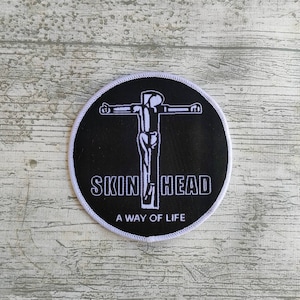 Skinhead Sew / Iron On Patch Ska Reggae Rocksteady Oi Oi Skinhead Way Of Life - Foto 8