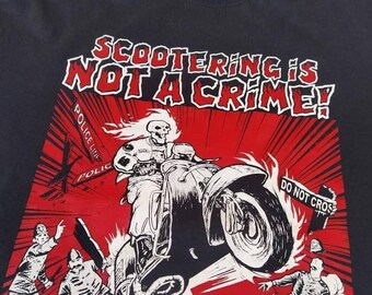 Camiseta scootering is not a crime