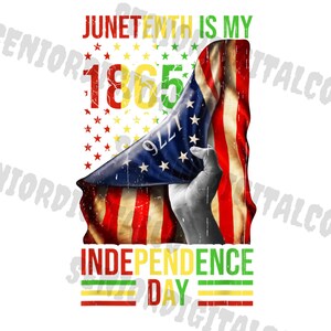 juneteenth is mijn onafhankelijkheidsdag Png, Juneteenth Png, Juneteenth Viering 1865 Png, Juneteenth shirt Png, Ontwerpen Downloads, PNG Clipart